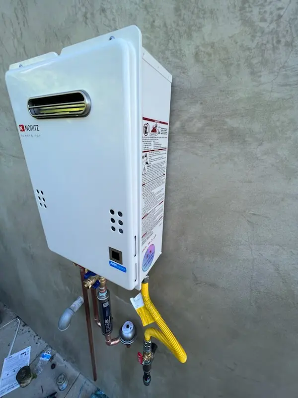 Tankless water heater installation for Bainbridge homes